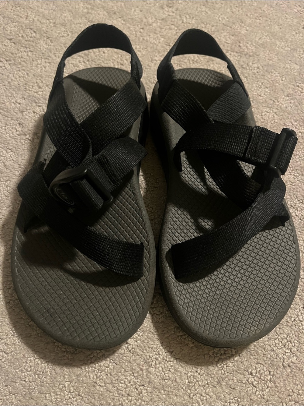 Chaco Men's Black Strapped Sandals
